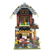 LOZ Ancient Street 1734 Cloth Store