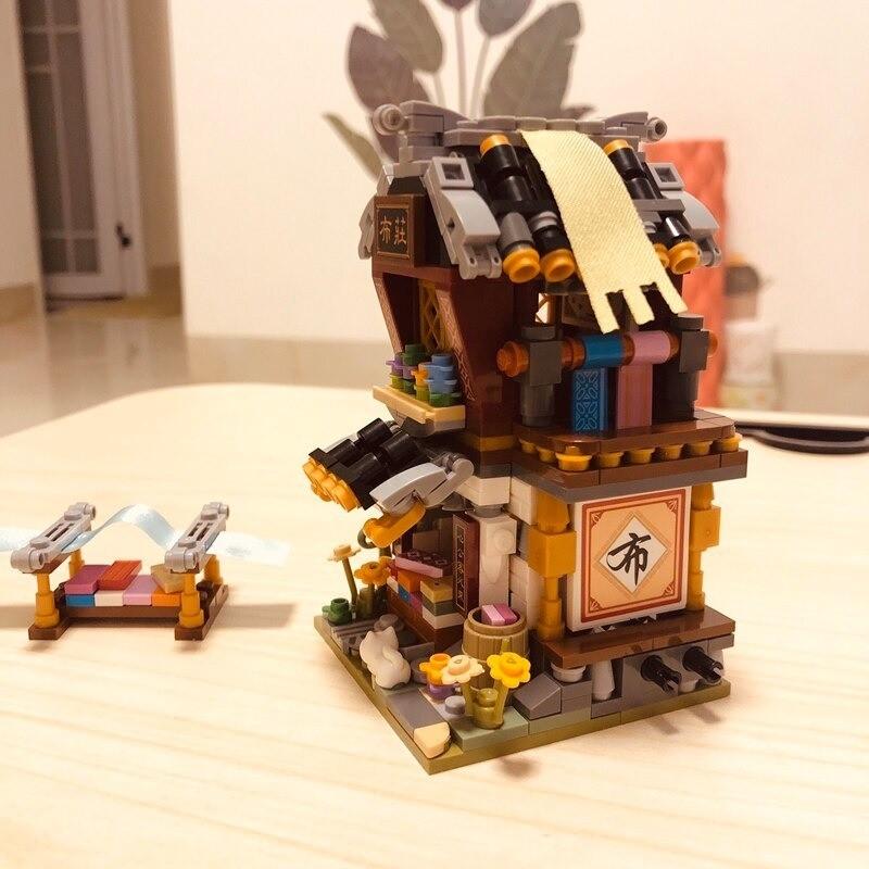 LOZ Ancient Street 1734 Cloth Store â USA Gundam Store