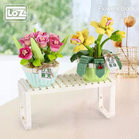 LOZ Potted Plants II 1673 Microscopic Flowers Spring Tulip Orchid