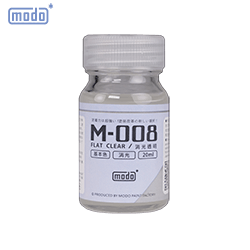 M-008 Flat Clear