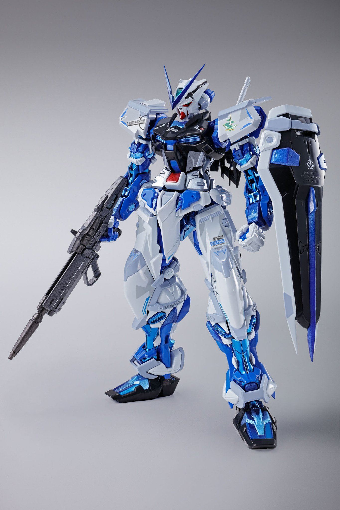 Gundam Astray Blue Frame (Full Weapon Set) 'Gundam Seed Astray", Bandai Metal Build