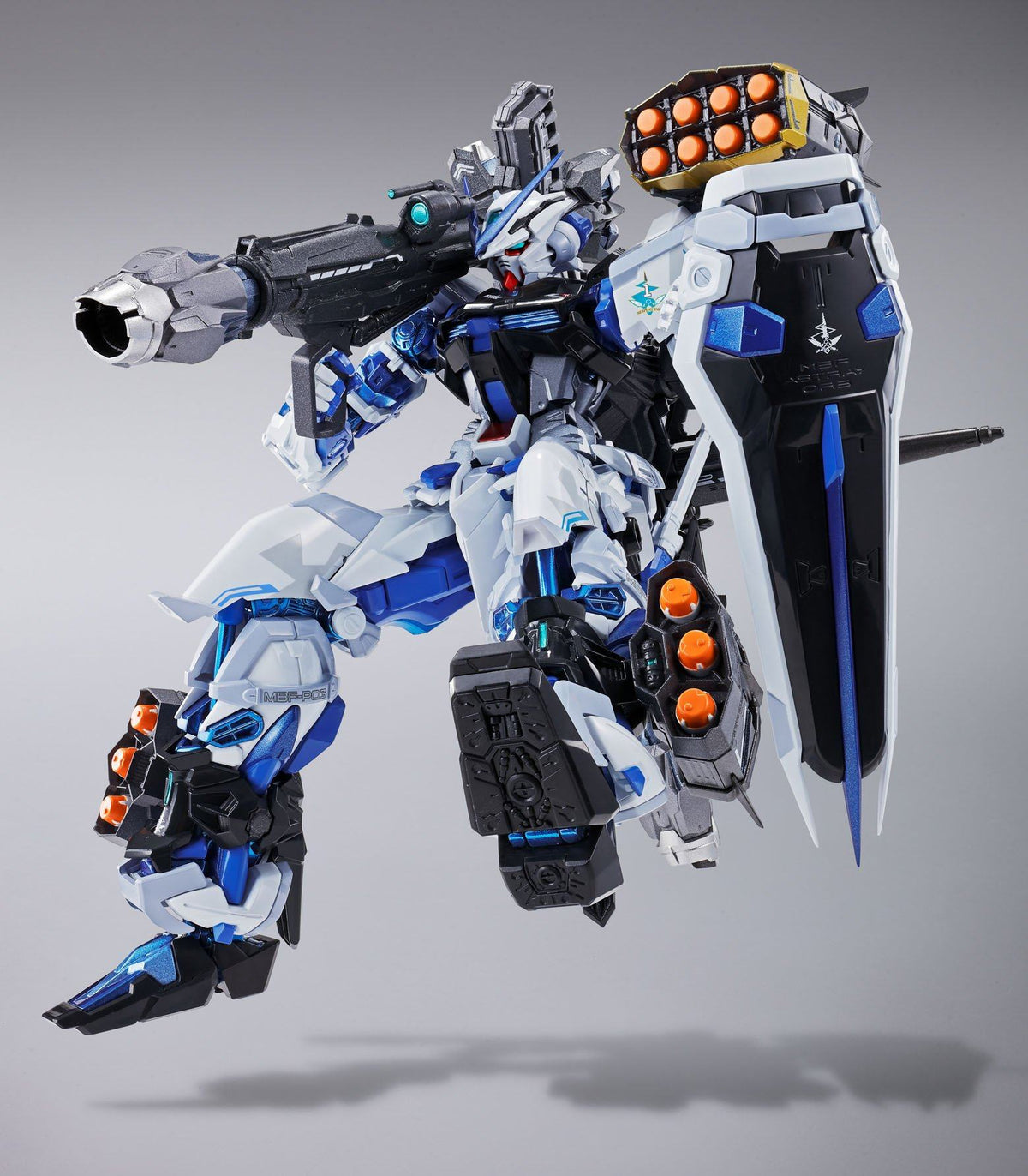 Gundam Astray Blue Frame (Full Weapon Set) 'Gundam Seed Astray", Bandai Metal Build