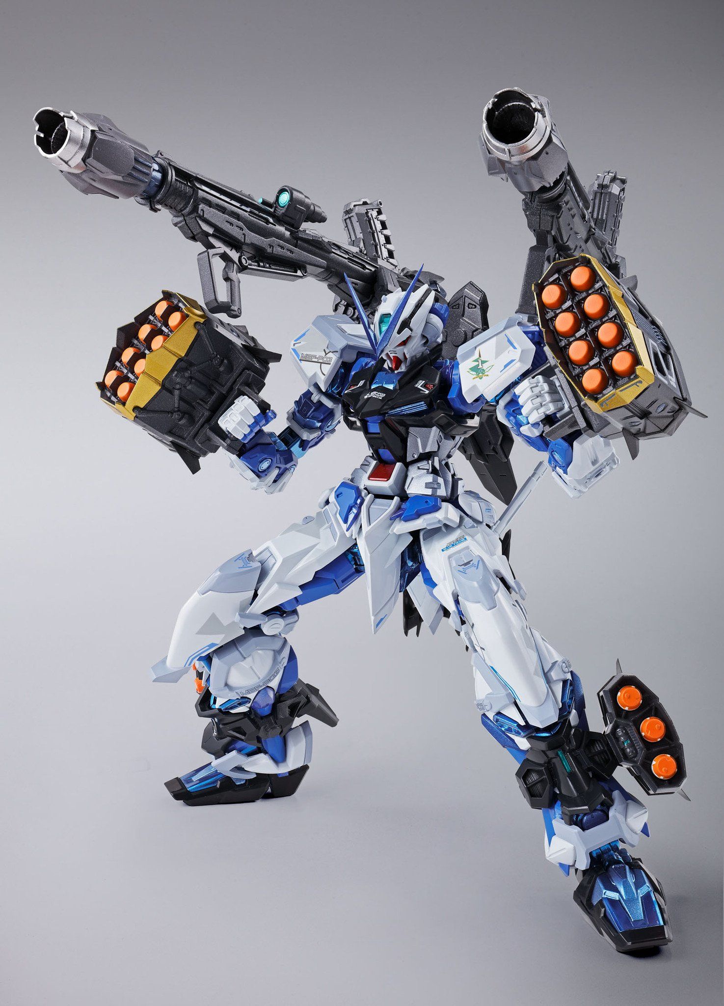 Gundam Astray Blue Frame (Full Weapon Set) 'Gundam Seed Astray", Bandai Metal Build