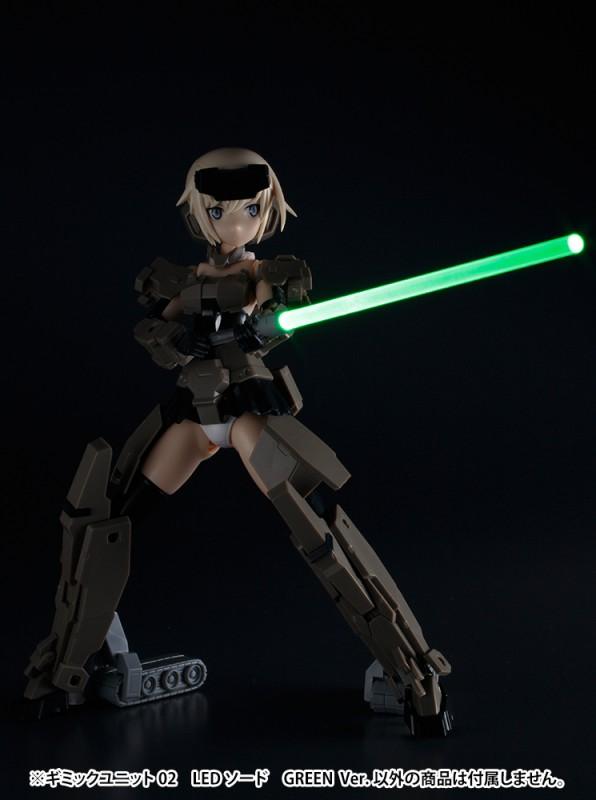 GIMMICK UNIT02 LED SWORD GREEN Ver.