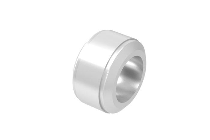 HiQ Parts MZ Pipe Silver 4.0mm (20pcs)