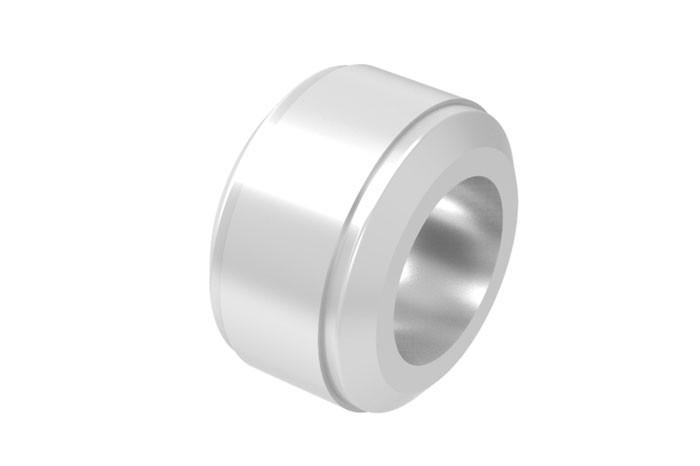 MZ pipe Silver 5.0mm (20 pcs)