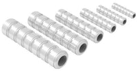 MZ pipe Silver 2.5mm (20 pcs)