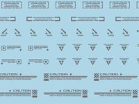 Mecha Decal 001-G USA Gundam x Child of Mecha CARTOGRAF 1/100