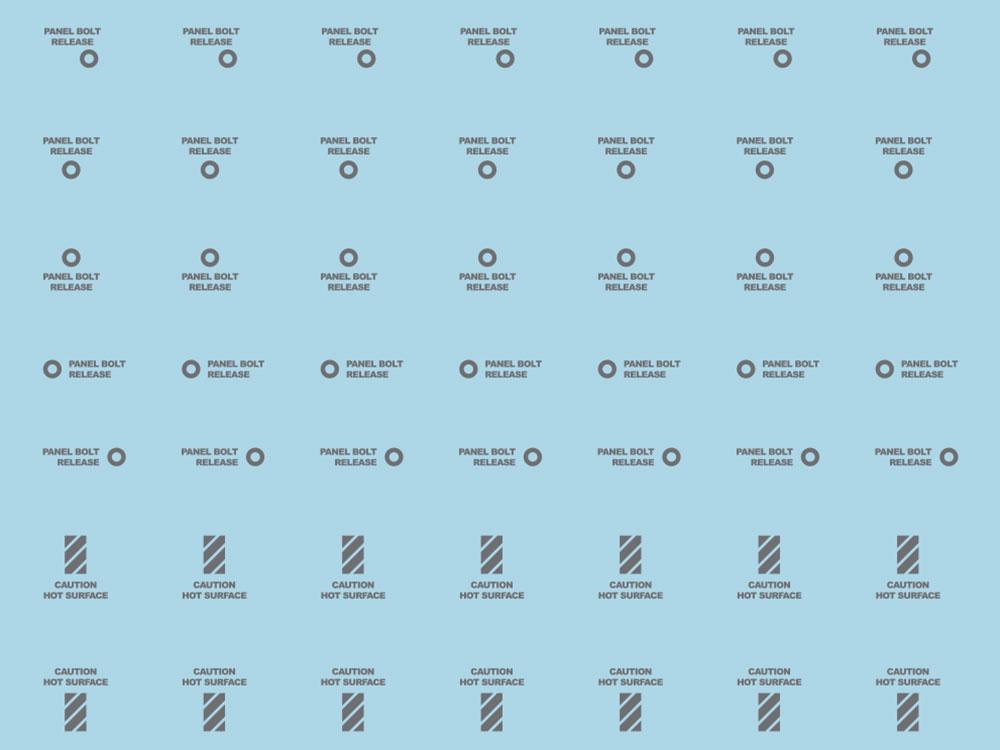 Mecha Decal 001-G USA Gundam x Child of Mecha CARTOGRAF 1/144