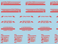 Mecha Decal 001-R USA Gundam x Child of Mecha CARTOGRAF 1/100