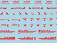 Mecha Decal 001-R USA Gundam x Child of Mecha CARTOGRAF 1/100