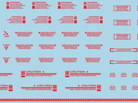 Mecha Decal 001-R USA Gundam x Child of Mecha CARTOGRAF 1/144