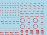 Mecha Decal 002-R USA Gundam x Child of Mecha CARTOGRAF 1/144