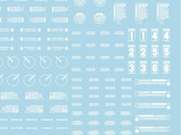 Mecha Decal 002-W USA Gundam x Child of Mecha CARTOGRAF 1/144