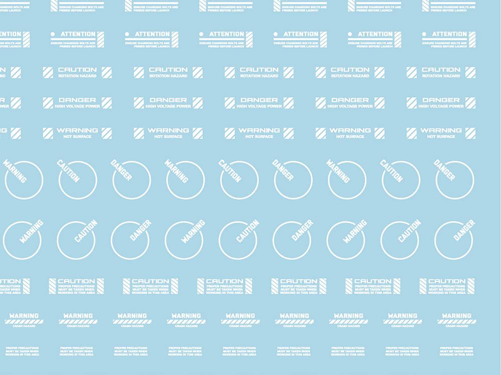 Mecha Decal 002-W USA Gundam x Child of Mecha CARTOGRAF 1/100