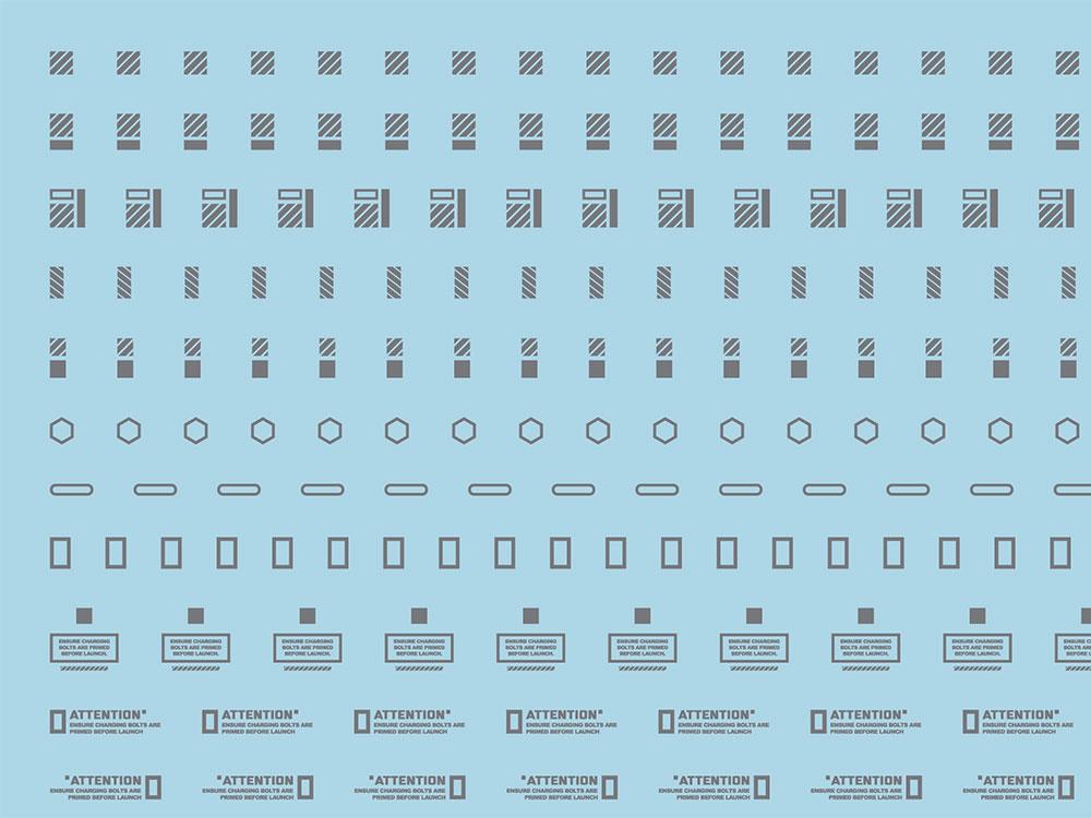 Mecha Decal 003-G USA Gundam x Child of Mecha CARTOGRAF 1/100