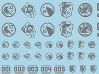 Mecha Decal 003-G USA Gundam x Child of Mecha CARTOGRAF 1/100