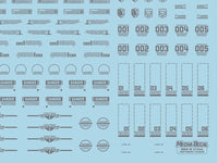 Mecha Decal 003-G USA Gundam x Child of Mecha CARTOGRAF 1/144