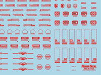 Mecha Decal 003-R USA Gundam x Child of Mecha CARTOGRAF 1/144