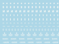 Mecha Decal 003-W USA Gundam x Child of Mecha CARTOGRAF 1/100