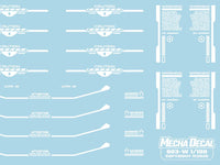 Mecha Decal 003-W USA Gundam x Child of Mecha CARTOGRAF 1/100