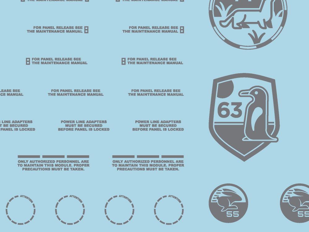 Mecha Decal 004-G CARTOGRAF 1/144