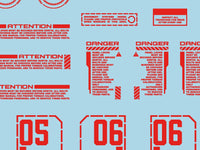 Mecha Decal 004-R CARTOGRAF 1/144