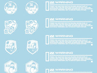 Mecha Decal 004-W CARTOGRAF 1/144