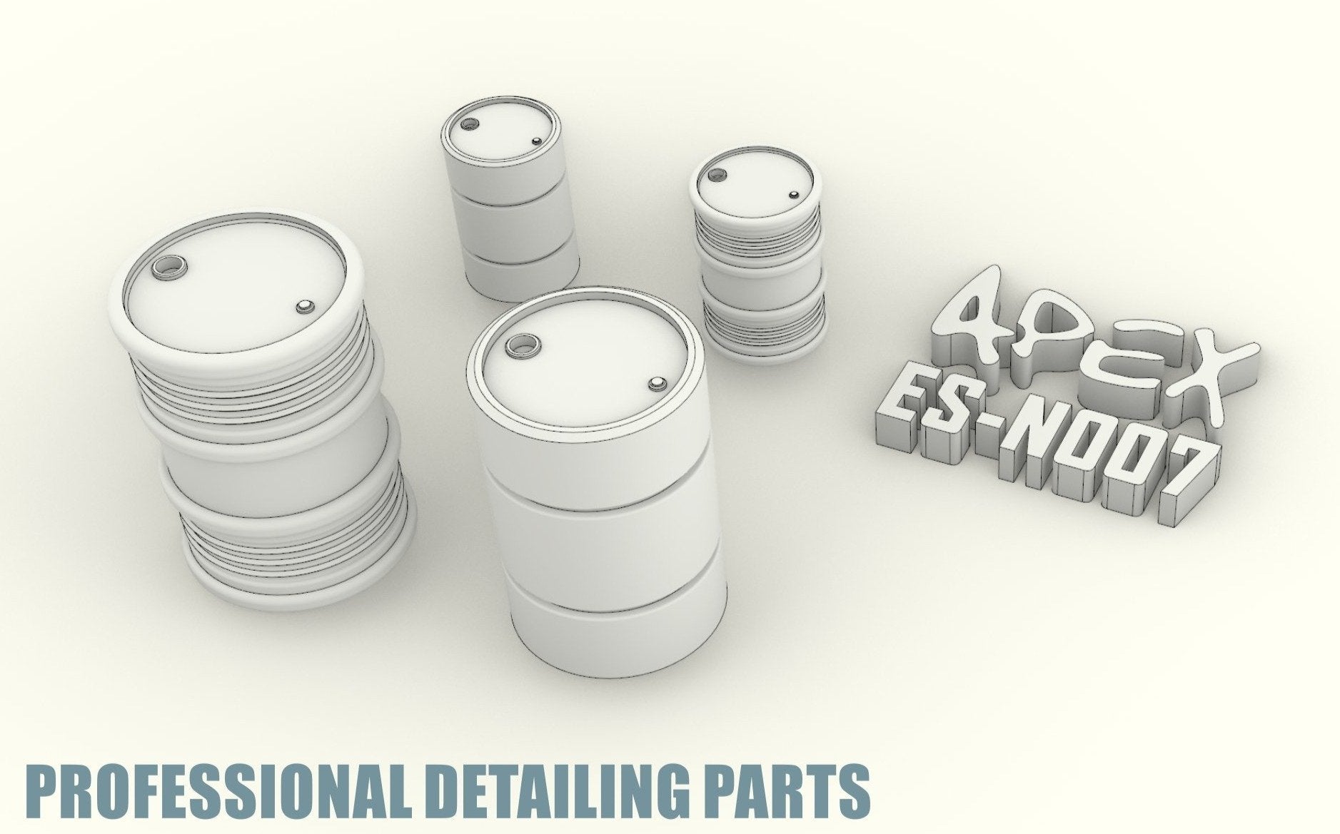 Apex Detailing Parts DP-N007 Detail Barrels