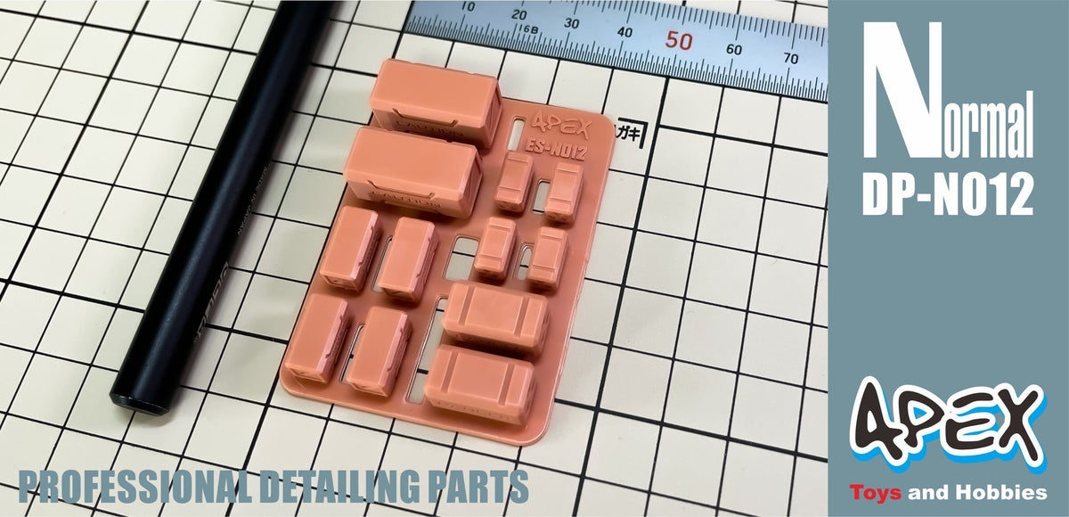 Apex Detailing Parts DP-N012 Detail Caution Containers