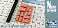Apex Detailing Parts DP-N012 Detail Caution Containers