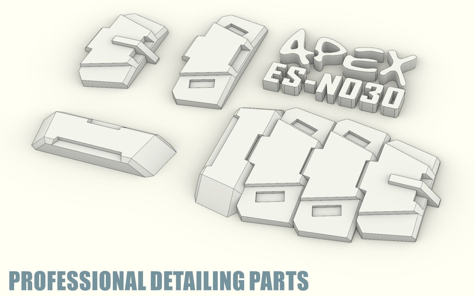 Apex Detailing Parts DP-N030 Detail Armor Shielding