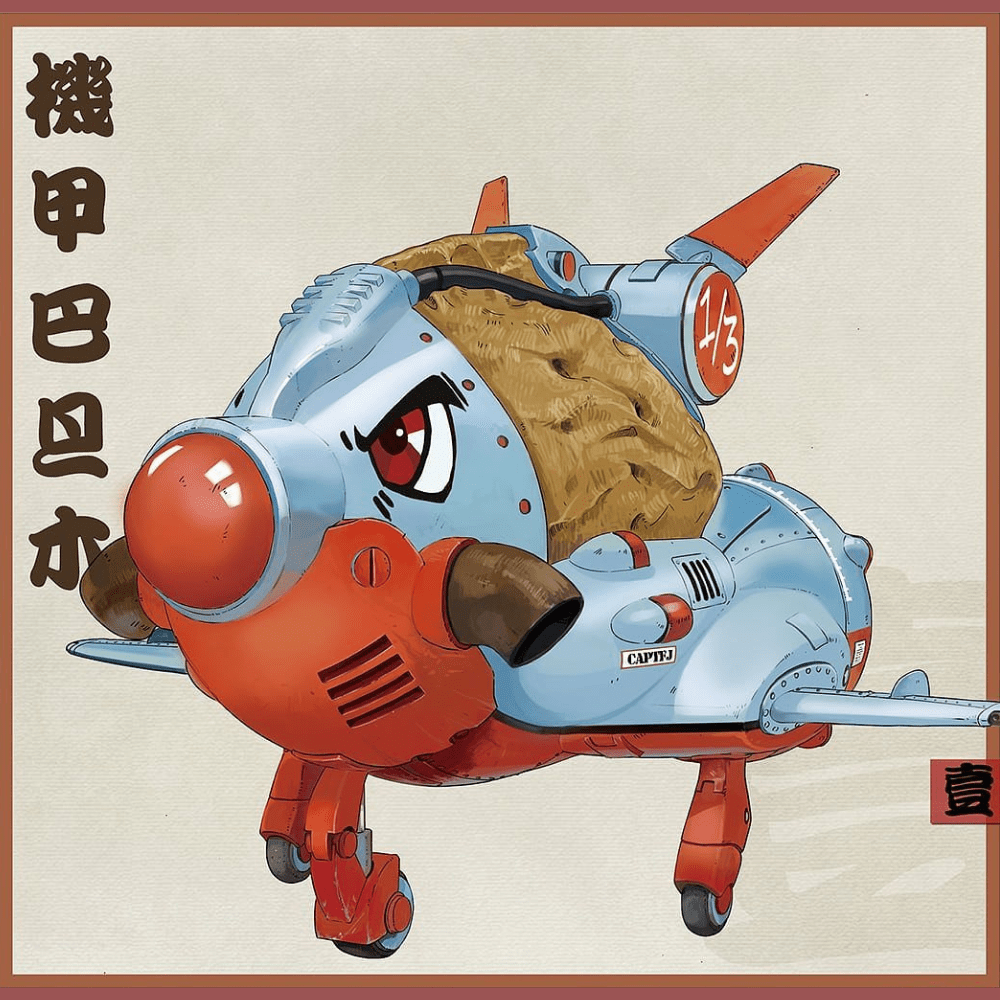 Nuts Mobile 001 Mobile Armor Armored Almond