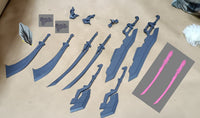 Q CORE MG BARBATOS / ASTRAY Weapon SET 1/100