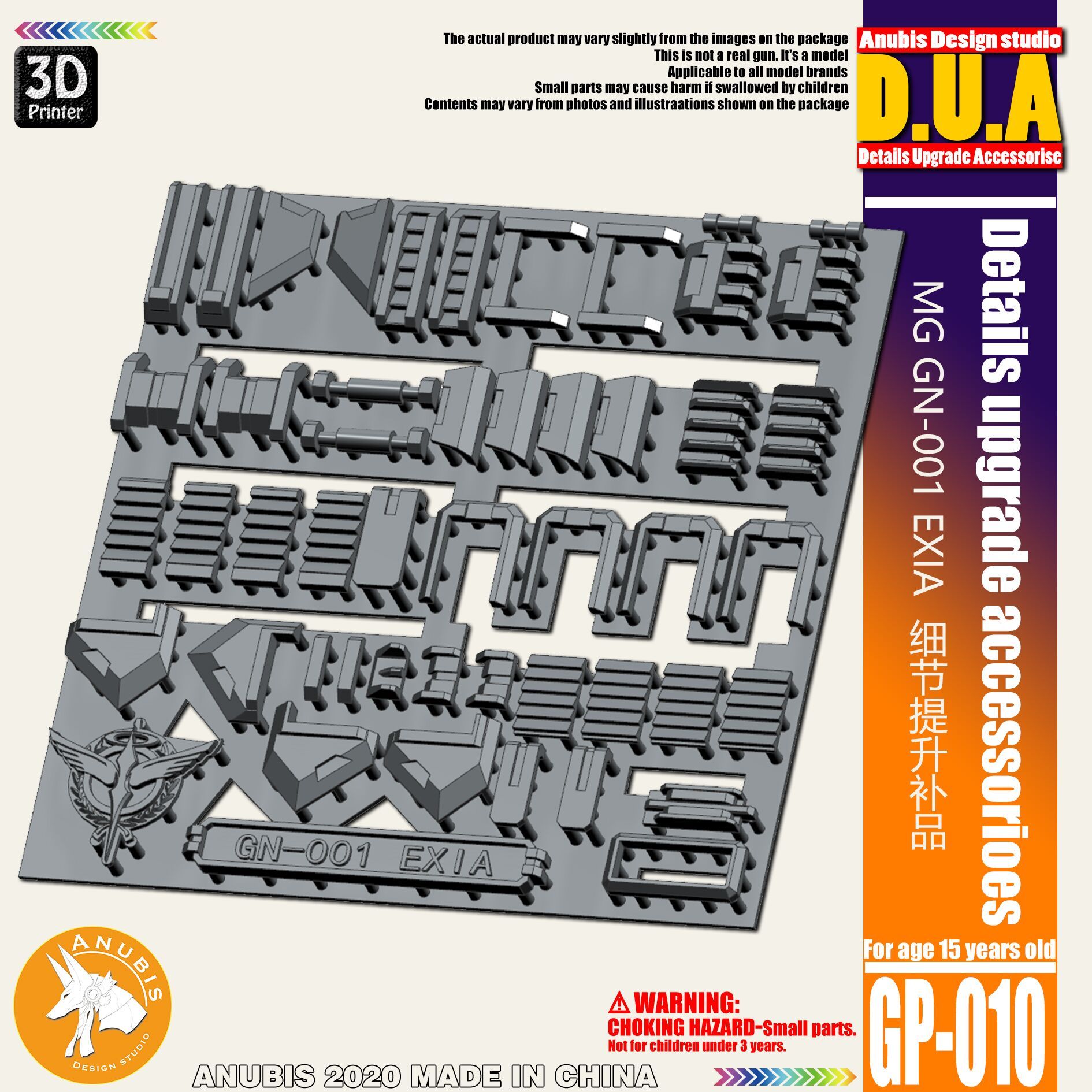 D.U.A Details Upgrade Accessories GP-010 MG Exia