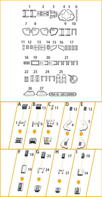 D.U.A Details Upgrade Accessories GP-013 RG Unicorn