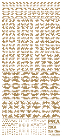 Pixel Camouflage Decal 2 Ground Camouflage(1pc)