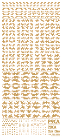 Pixel Camouflage Decal 2 Desert Camouflage(1pc)