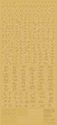 Pixel Camouflage Decal 2 Desert Camouflage(1pc)