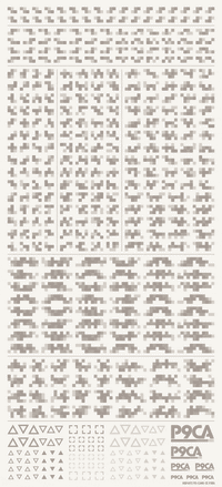 Pixel Camouflage Decal 2 Warm Gray(1pc)