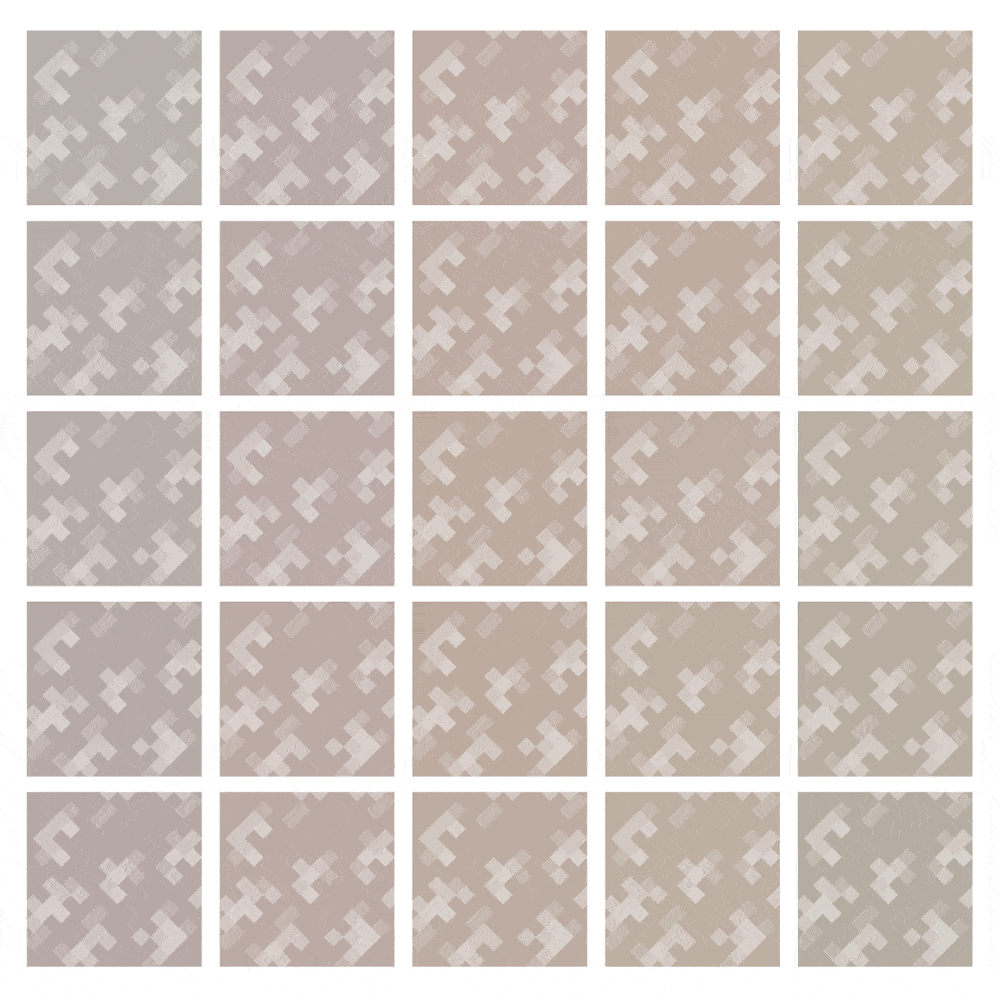 Pixel Camouflage Decal 2 White(1pc)
