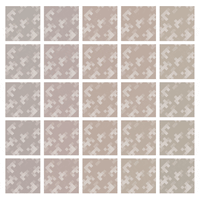 Pixel Camouflage Decal 2 White(1pc)