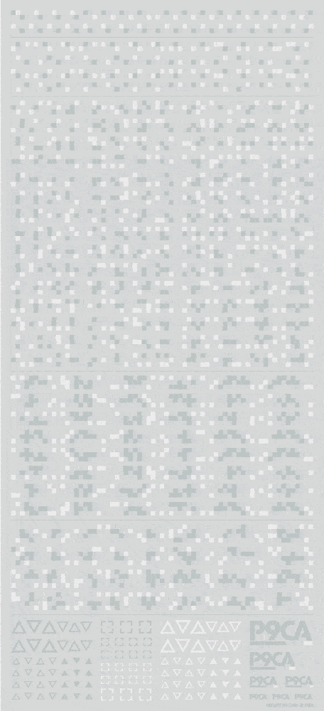 Pixel Camouflage Decal 2 Winter Camouflage(1pc)