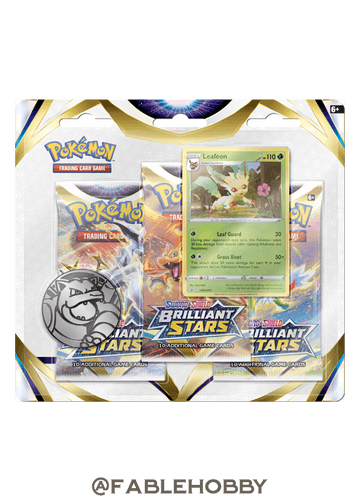 Brilliant Stars 3 Pack Blister [Leafeon]