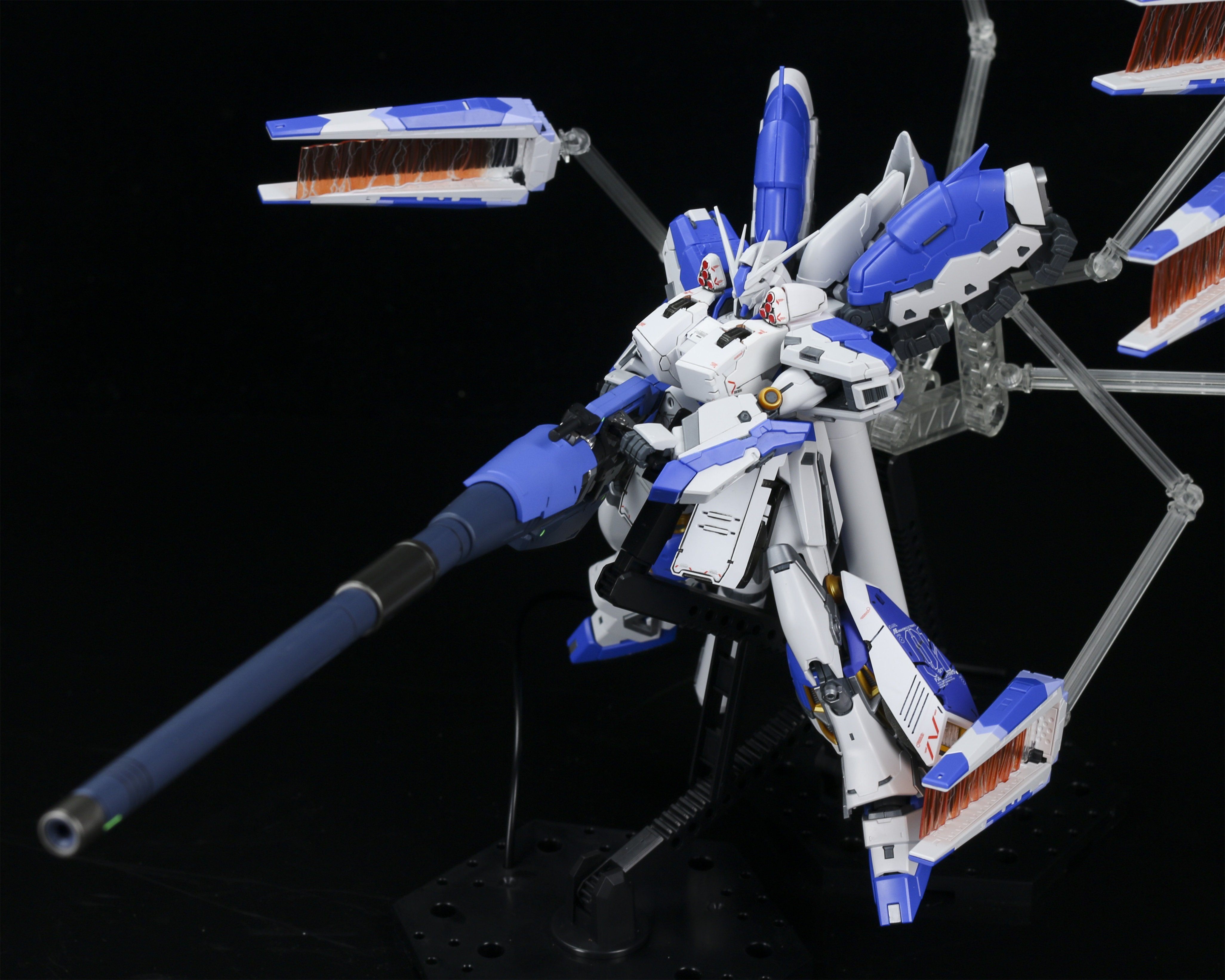 Effect Wings EWRG018C HWS Expansion Set and Tactical Armor Transporter for RG RX-93V2 Hi-Nu
