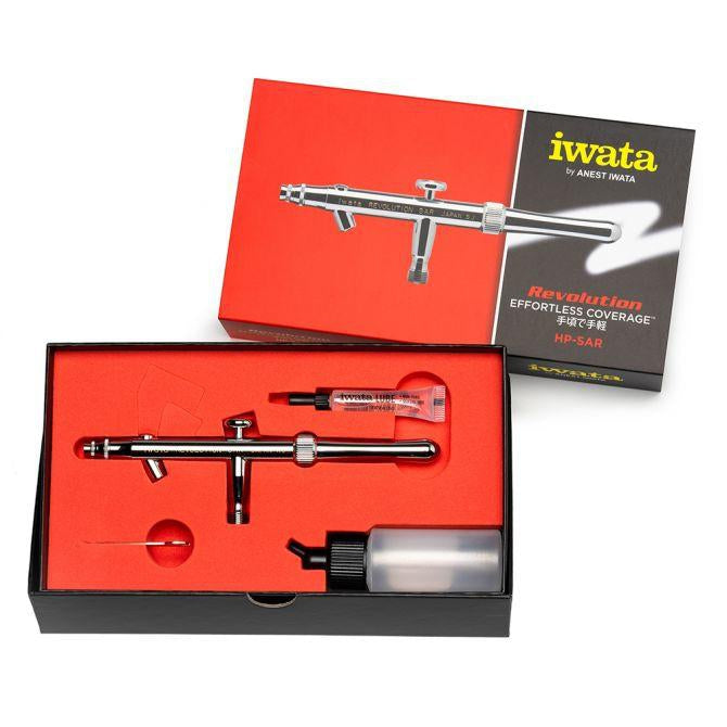 IWATA Revolution HP-SAR Siphon Feed Single Action Airbrush