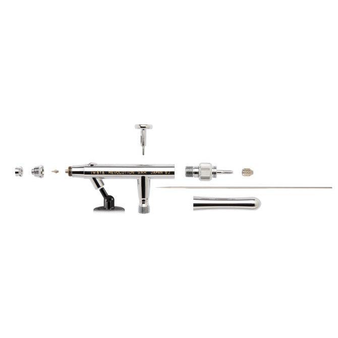 IWATA Revolution HP-SAR Siphon Feed Single Action Airbrush