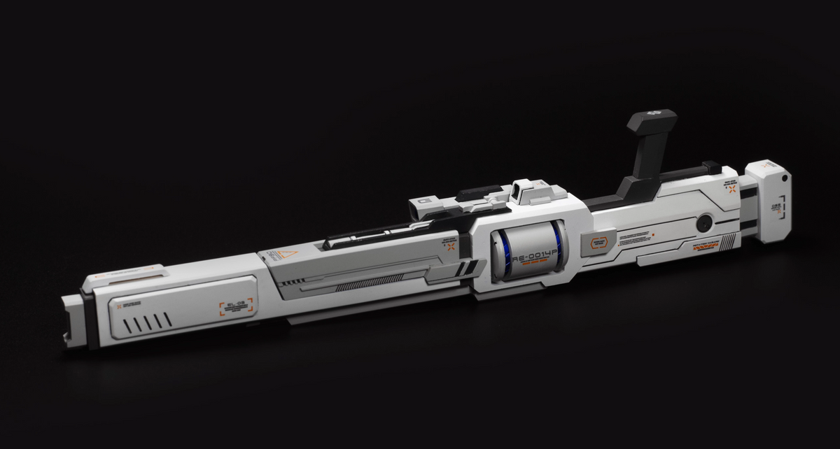 w006 Precision Railgun 1/100 Resin Kit