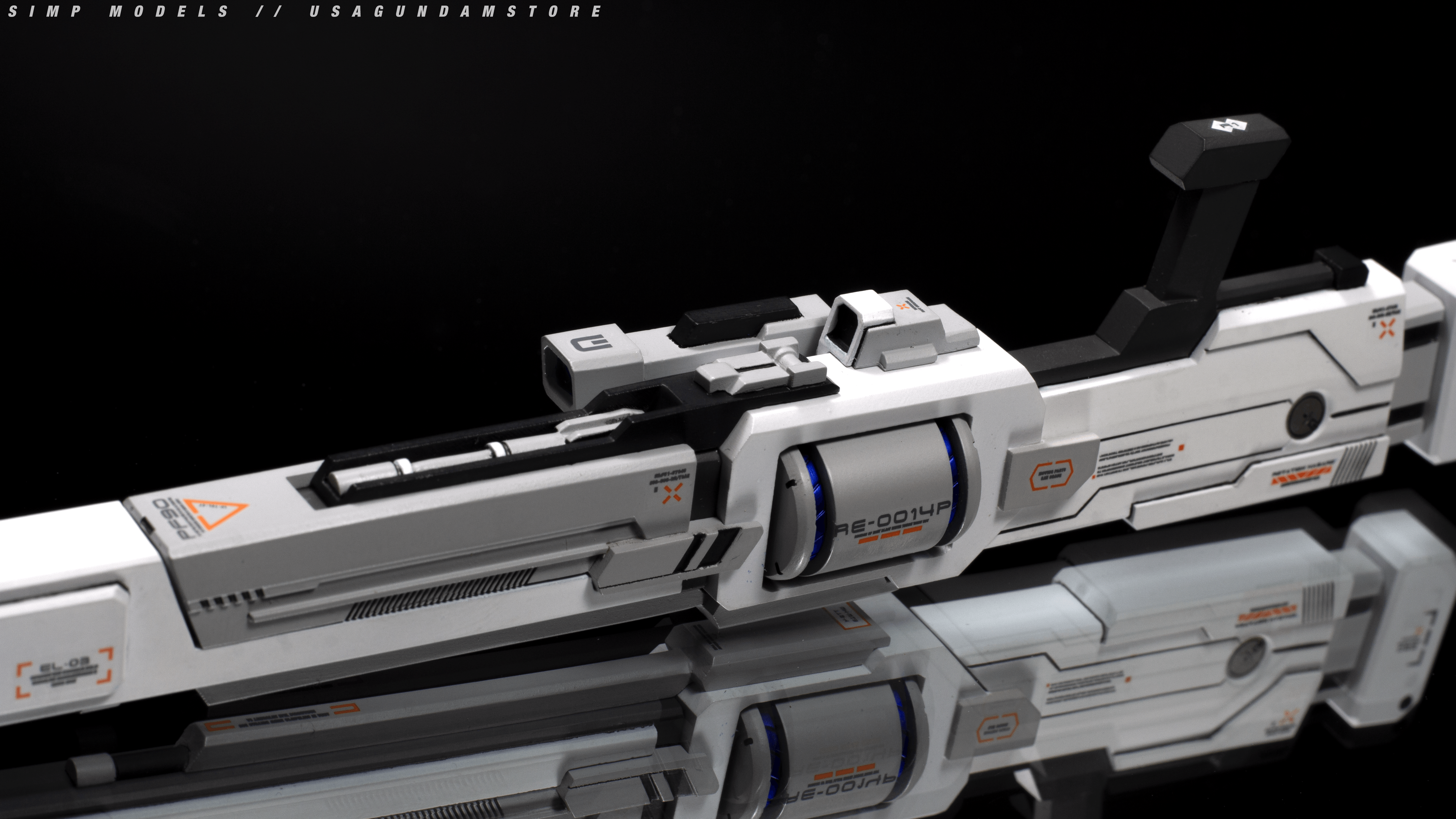 w006 Precision Railgun 1/100 Resin Kit