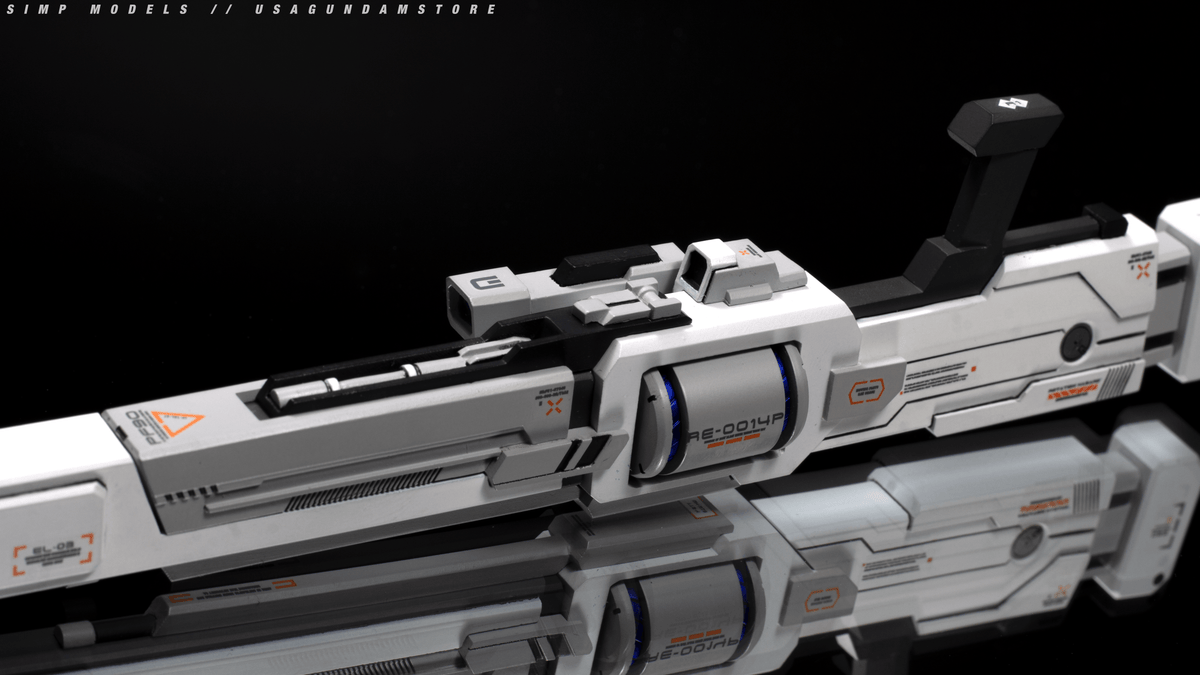w006 Precision Railgun 1/100 Resin Kit
